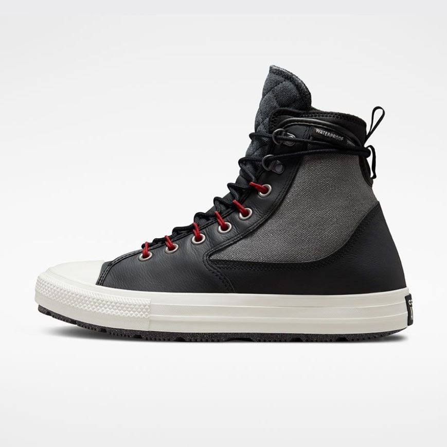 Ghete Iarna Barbati Converse Chuck Taylor All Star All Terrain Inalti Gri Negrii | RO GNOVK601